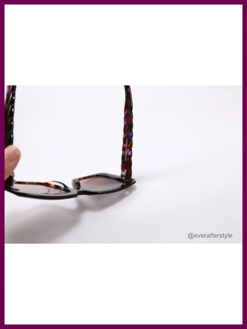 Oversized Square Sunglasses for Women Retro Vintage UV400
